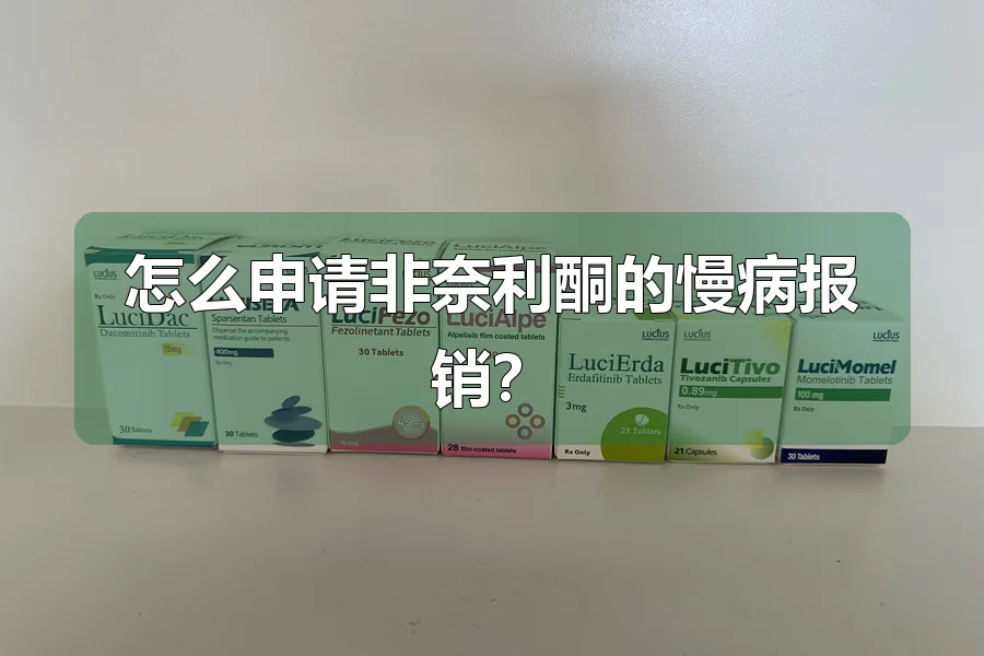 怎么申请非奈利酮的慢病报销?